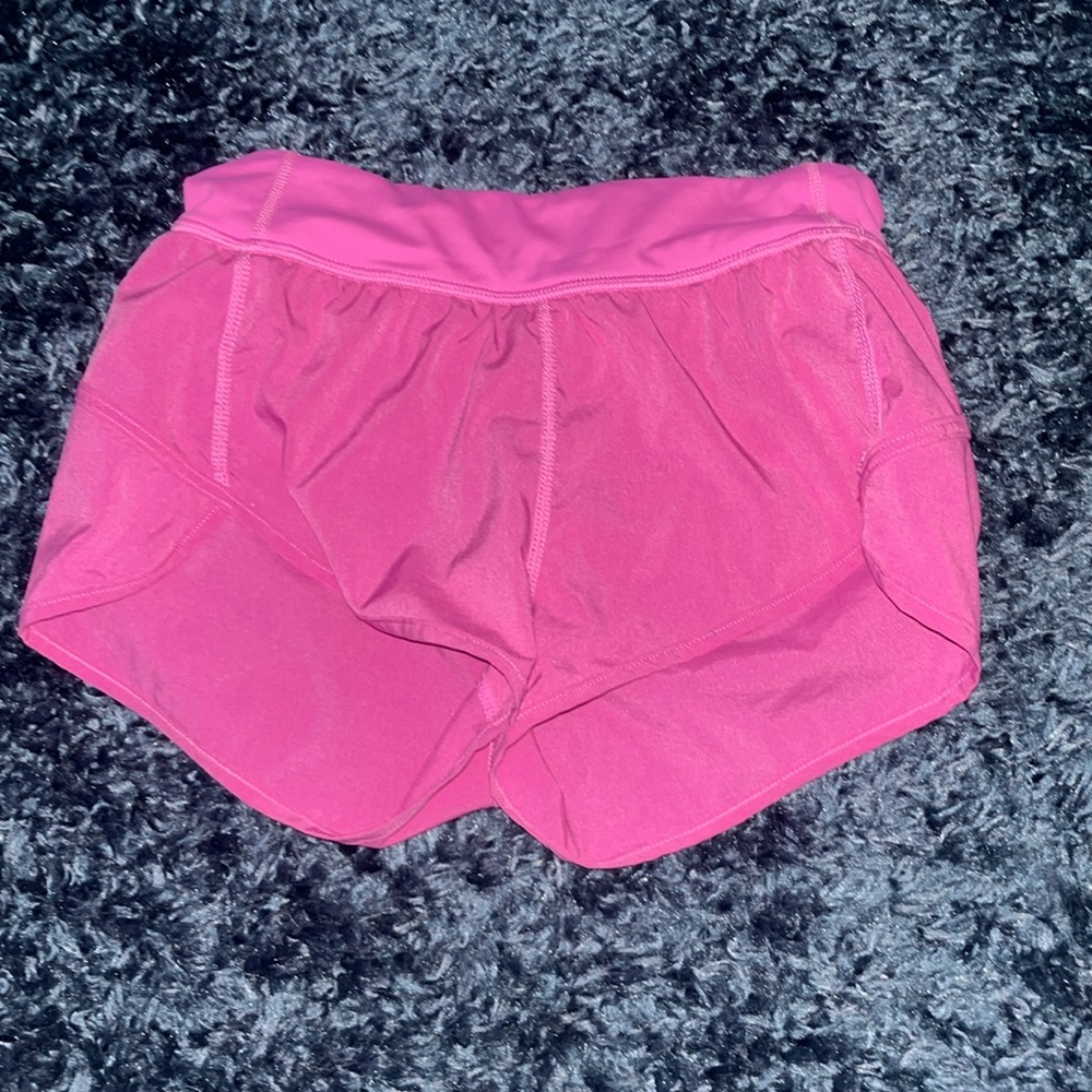 pink kids workout shorts